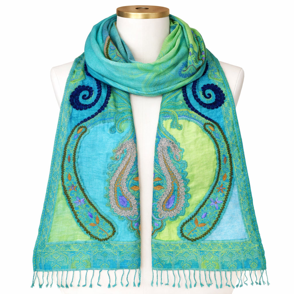 Turquoise Scarf